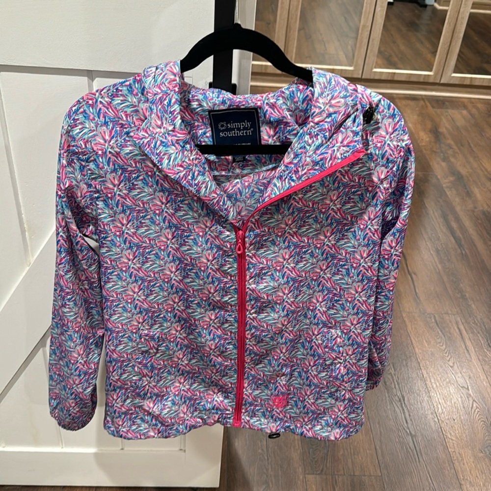 Simply Southern size small rain jacket